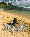 Pua Pop / Nene Camo Beach Blanket