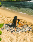Pua Pop / Nene Camo Beach Blanket