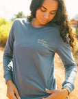 W's Kauai Map Longsleeve Tee