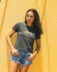 W's Laua'e Leaf Mid Length Tee