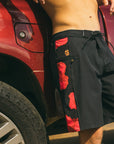 M's Side Pali Boardshort 20" - Pua Pop