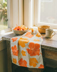 Hibiscus Blooms Tea Towel