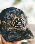 Black Tail Realtree Structured Trucker Hat