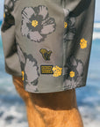 M's Rippah Shreddah 18" Boardshorts - Pua Pop