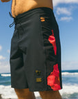 M's Side Pali Boardshort 20" - Pua Pop