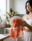 Big Bloom Hibiscus Kitchen Towel