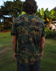M's Camo Black Letter Patch Tee