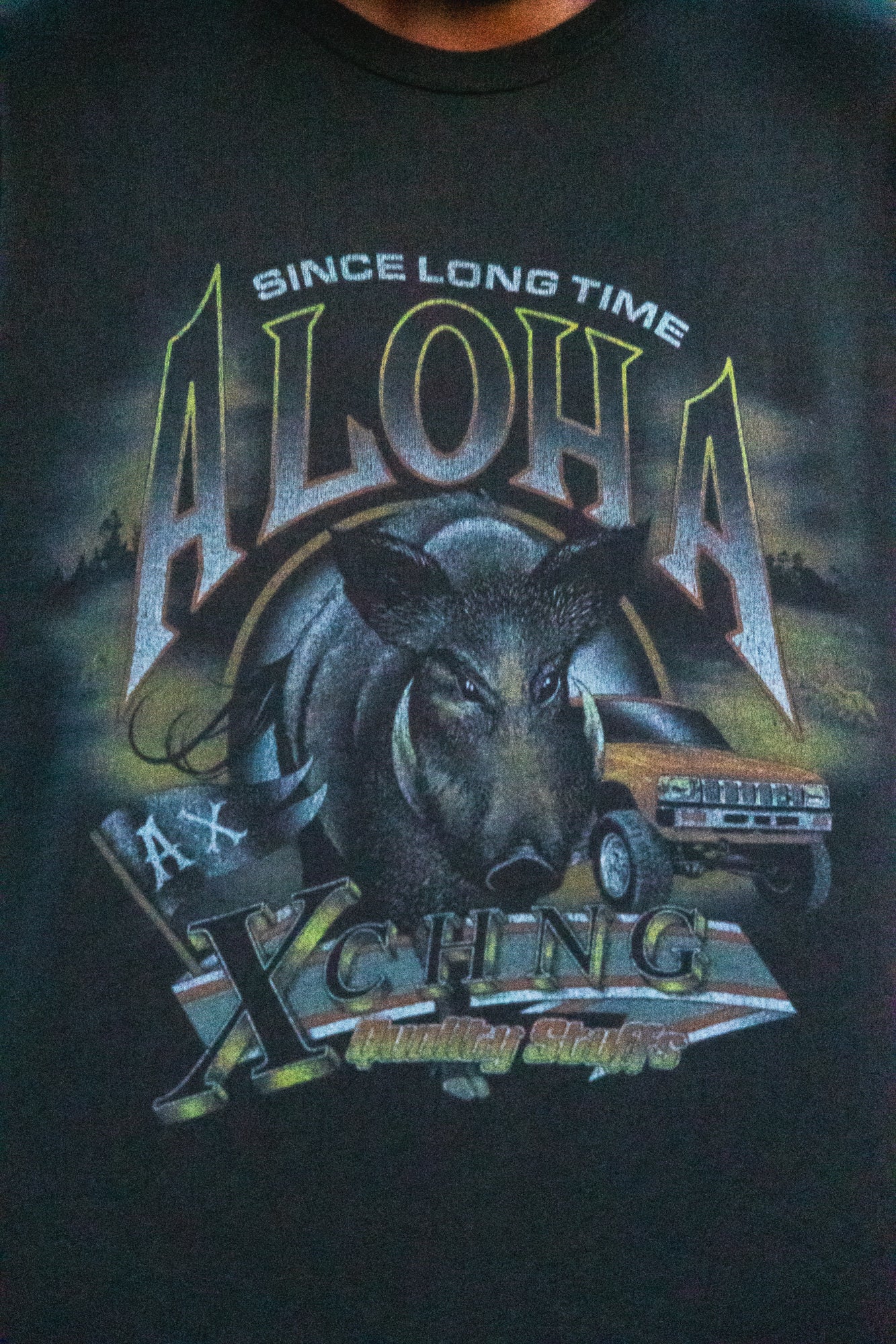 M's Supah Nu Boar Tee – Aloha Exchange