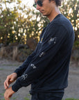 M's Kauai Map Longsleeve tee