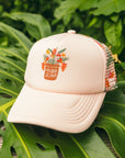 Flower Bundle Foam Trucker