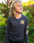 ABC Hibiscus Youth Longsleeve Tee