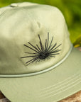 Wana Embroidered 5 Panel Unstructured Hat