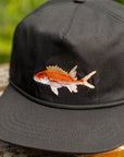 Menpachi Embroidered 5 Panel Unstructured Hat