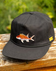 Menpachi Embroidered 5 Panel Unstructured Hat