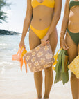 Large Hau Hibiscus Hele On Pouch