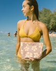 Medium Hau Hibiscus Hele On Pouch
