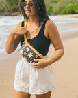 Tiare Pua Hele On Fanny Pack