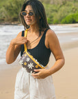 Tiare Pua Hele On Fanny Pack