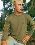 M's Leaping Boar Longsleeve Tee