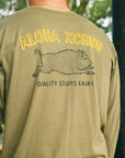 M's Leaping Boar Longsleeve Tee