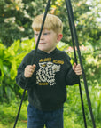 Russian Boar Youth Pullover Hoodie