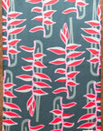 Sexy Pink Heliconia Kitchen Towel