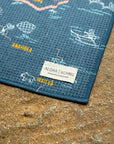 Kauai Map Kitchen Towel