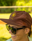 Koa Sun 5 Panel Unstructured Snapback