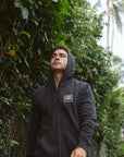 Maile Box Logo Heavy Unisex Pullover Hoodie