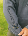 Mynah Tattoo Heavy Unisex Pullover Hoodie