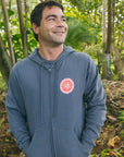 Koke'e Plum Zip Up Hoodie