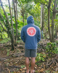 Koke'e Plum Zip Up Hoodie
