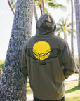 Golden Pueo Unisex Pullover Hoodie