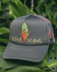 Tropical Heliconia Foam Trucker