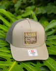 Guava Camo Box Logo Richardson Structured Trucker