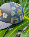 Hibiscus Blooms Foam Trucker