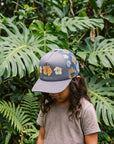 Hibiscus Bloom Keiki Foam Trucker