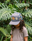 Hibiscus Bloom Keiki Foam Trucker