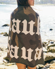 Golden Pueo / Mauka Quick Dry Towel