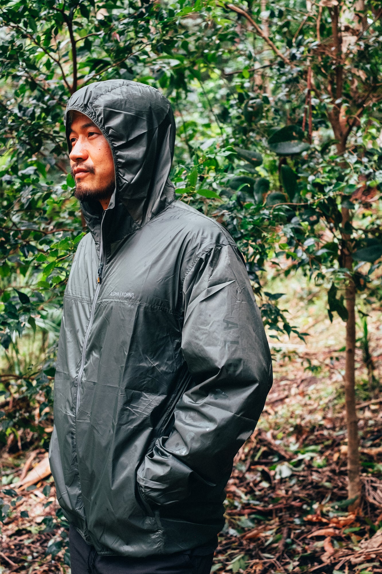 TradeWinds Wind + Rain Packable Jacket - Lunar Rock – Aloha Exchange