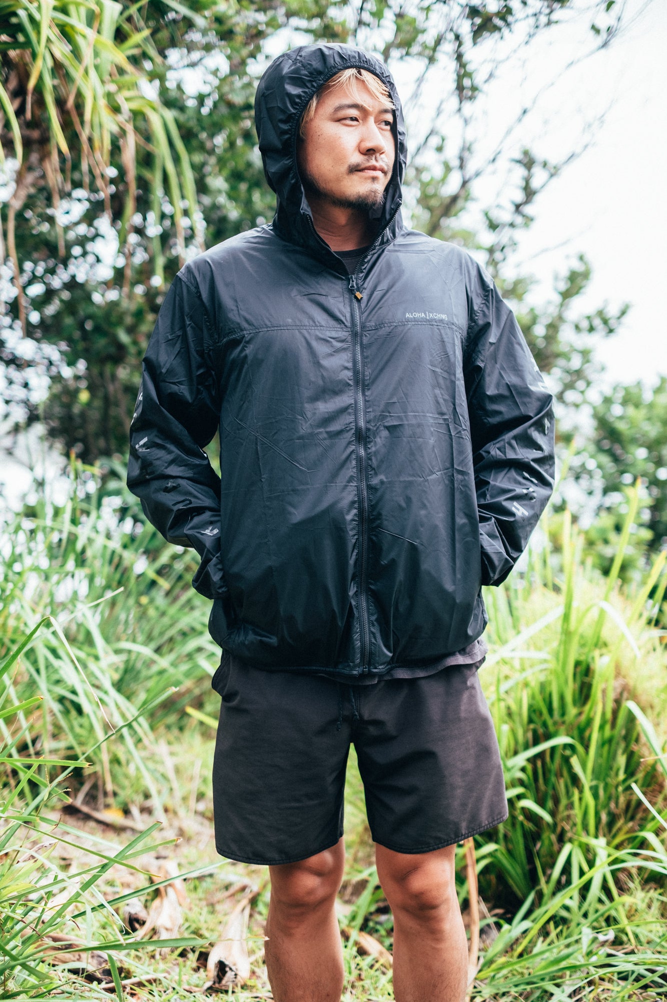 TradeWinds Wind + Rain Packable Jacket - Black – Aloha Exchange