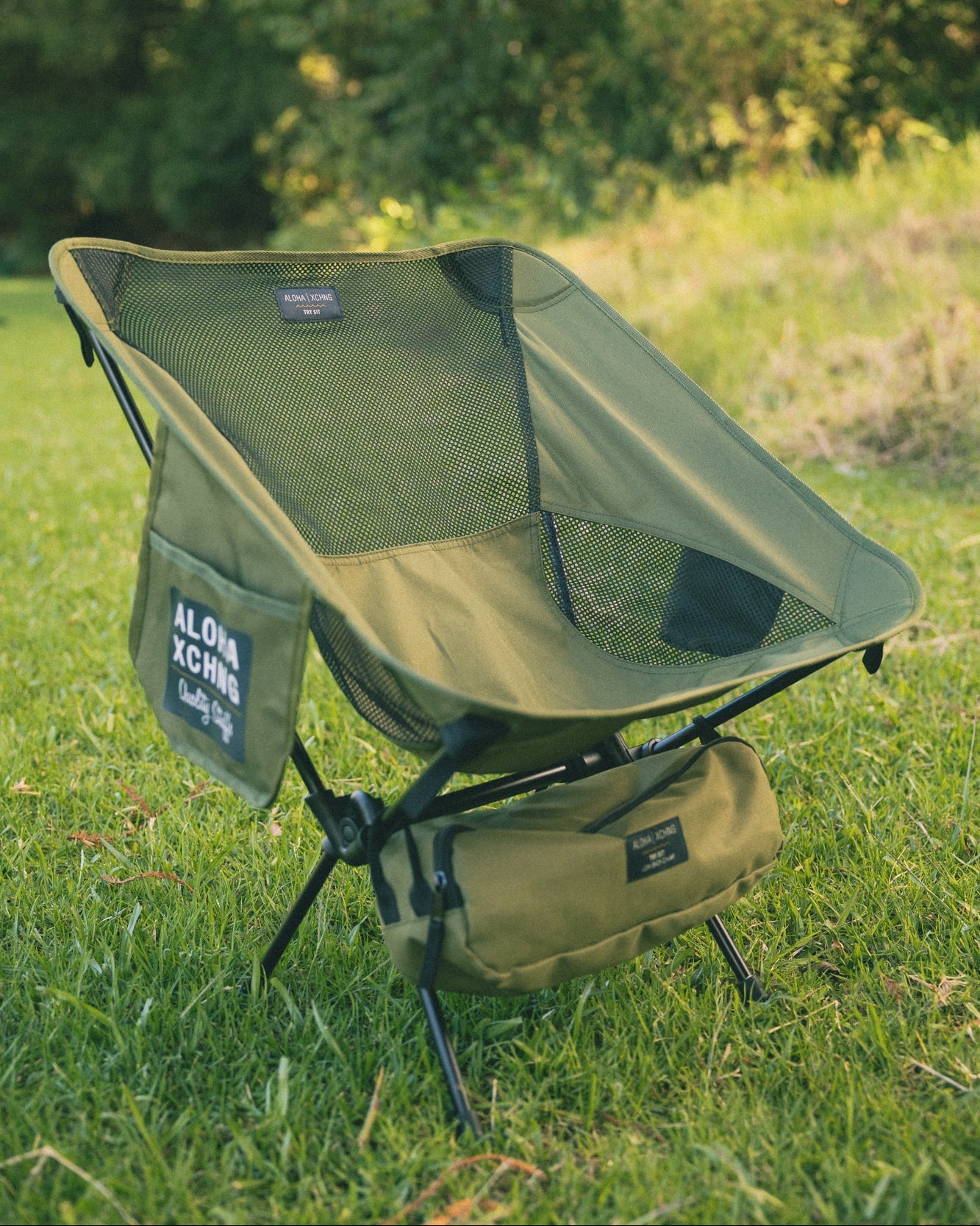Try Sit Camp Chair - Green – Aloha Exchange