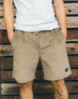 M's Take it Easy Short -Light Brown Corduroy