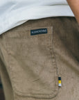M's Take it Easy Short -Light Brown Corduroy