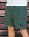M's Take it Easy Short -Green Corduroy