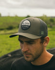 Shop Logo Structured Trucker - Olive