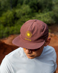 Koa Sun 5 Panel Unstructured Snapback