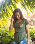 LWLH Sunvibes Tee - Olive