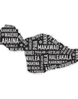 Island Map Stickers