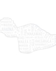 Island Map Stickers